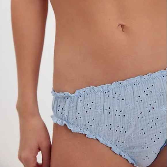 Free People Other - Free People Homegrown Undie Clear Sky / Baby Blue